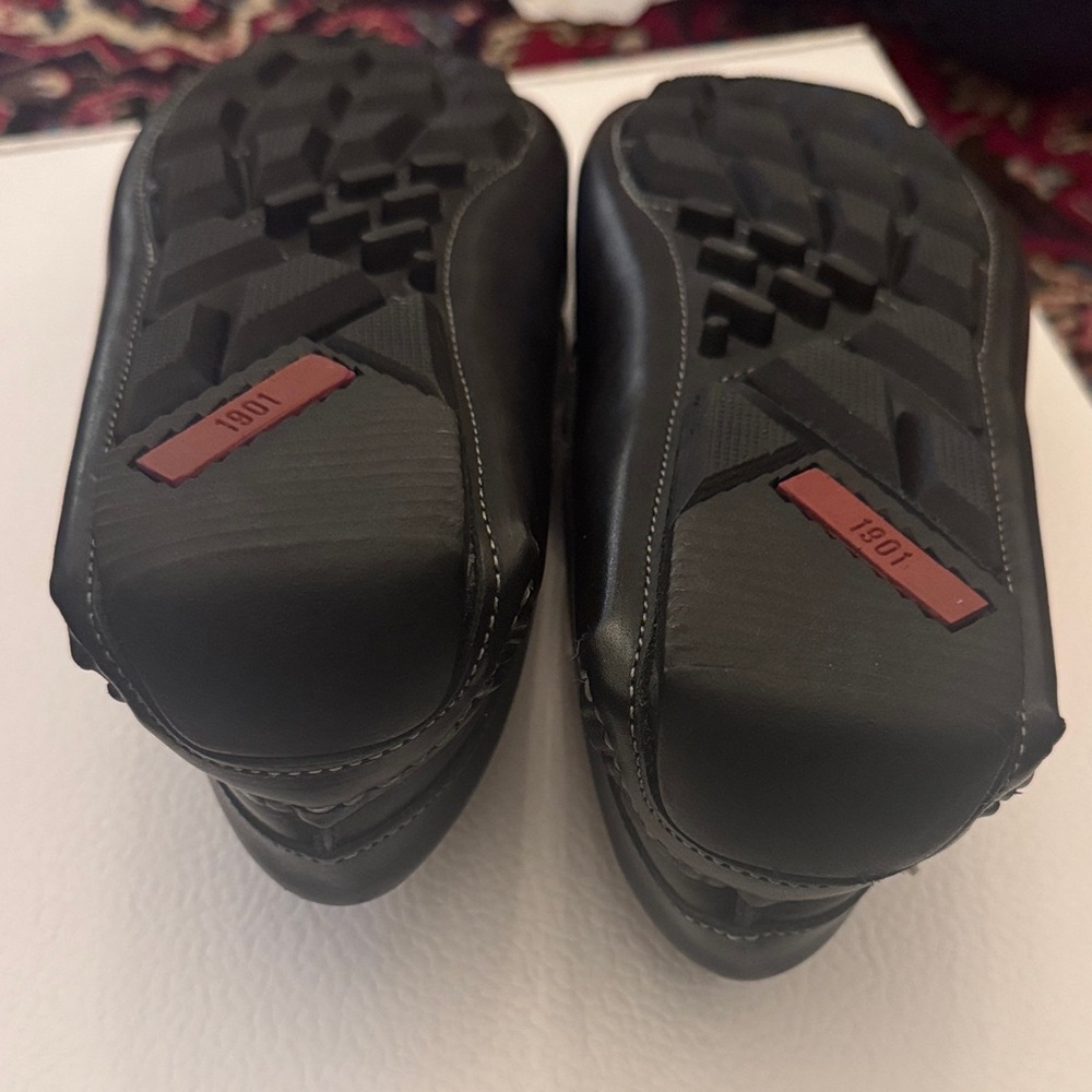 Nordstrom Men's Black Leather Loafers - Picture 3 of 9